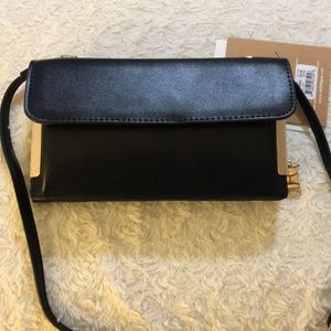 Black Purse with Adjustable Strap